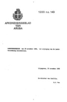 Afkondigingsblad van Aruba 1988 no. 143, DWJZ - Directie Wetgeving en Juridische Zaken