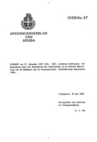 Afkondigingsblad van Aruba 1988 no. 47, DWJZ - Directie Wetgeving en Juridische Zaken