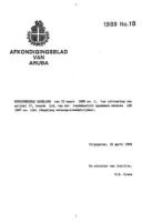 Afkondigingsblad van Aruba 1989 no. 18, DWJZ - Directie Wetgeving en Juridische Zaken