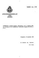 Afkondigingsblad van Aruba 1989 no. 25, DWJZ - Directie Wetgeving en Juridische Zaken