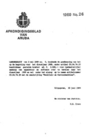 Afkondigingsblad van Aruba 1989 no. 26, DWJZ - Directie Wetgeving en Juridische Zaken