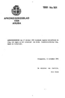 Afkondigingsblad van Aruba 1991 no. 101, DWJZ - Directie Wetgeving en Juridische Zaken