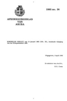 Afkondigingsblad van Aruba 1992 no. 24, DWJZ - Directie Wetgeving en Juridische Zaken