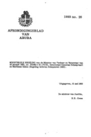 Afkondigingsblad van Aruba 1993 no. 26, DWJZ - Directie Wetgeving en Juridische Zaken