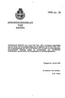 Afkondigingsblad van Aruba 1993 no. 35, DWJZ - Directie Wetgeving en Juridische Zaken