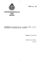 Afkondigingsblad van Aruba 1995 no. 28, DWJZ - Directie Wetgeving en Juridische Zaken