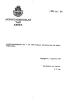 Afkondigingsblad van Aruba 1995 no. 50, DWJZ - Directie Wetgeving en Juridische Zaken