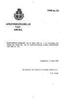 Afkondigingsblad van Aruba 1998 no. 24