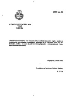 Afkondigingsblad van Aruba 2000 no. 16, DWJZ - Directie Wetgeving en Juridische Zaken