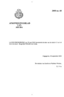 Afkondigingsblad van Aruba 2000 no. 68, DWJZ - Directie Wetgeving en Juridische Zaken