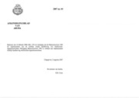 Afkondigingsblad van Aruba 2007 no. 64, DWJZ - Directie Wetgeving en Juridische Zaken