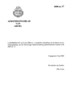 Afkondigingsblad van Aruba 2008 no. 27, DWJZ - Directie Wetgeving en Juridische Zaken