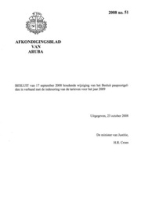 Afkondigingsblad van Aruba 2008 no. 51, DWJZ - Directie Wetgeving en Juridische Zaken