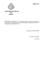 Afkondigingsblad van Aruba 2008 no. 81, DWJZ - Directie Wetgeving en Juridische Zaken