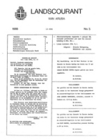 Landscourant van Aruba 1986, no. 05, DWJZ - Directie Wetgeving en Juridische Zaken