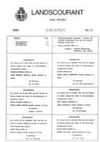 Landscourant van Aruba 1986, no. 16, DWJZ - Directie Wetgeving en Juridische Zaken