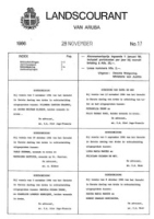 Landscourant van Aruba 1986, no. 17, DWJZ - Directie Wetgeving en Juridische Zaken