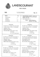 Landscourant van Aruba 1986, no. 18, DWJZ - Directie Wetgeving en Juridische Zaken
