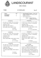 Landscourant van Aruba 1988, no. 03, DWJZ - Directie Wetgeving en Juridische Zaken