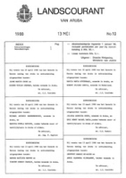 Landscourant van Aruba 1988, no. 10, DWJZ - Directie Wetgeving en Juridische Zaken