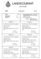 Landscourant van Aruba 1989, no. 05, DWJZ - Directie Wetgeving en Juridische Zaken