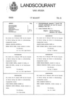 Landscourant van Aruba 1989, no. 06, DWJZ - Directie Wetgeving en Juridische Zaken