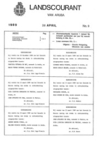 Landscourant van Aruba 1989, no. 09, DWJZ - Directie Wetgeving en Juridische Zaken