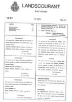 Landscourant van Aruba 1989, no. 10, DWJZ - Directie Wetgeving en Juridische Zaken