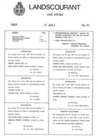 Landscourant van Aruba 1989, no. 15, DWJZ - Directie Wetgeving en Juridische Zaken