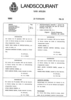 Landscourant van Aruba 1990, no. 03, DWJZ - Directie Wetgeving en Juridische Zaken