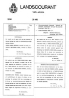 Landscourant van Aruba 1990, no. 11, DWJZ - Directie Wetgeving en Juridische Zaken