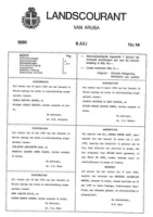Landscourant van Aruba 1990, no. 14, DWJZ - Directie Wetgeving en Juridische Zaken