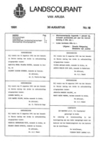 Landscourant van Aruba 1991, no. 18, DWJZ - Directie Wetgeving en Juridische Zaken