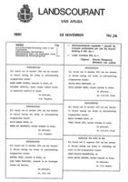 Landscourant van Aruba 1991, no. 24, DWJZ - Directie Wetgeving en Juridische Zaken