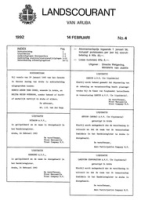 Landscourant van Aruba 1992, no. 04, DWJZ - Directie Wetgeving en Juridische Zaken