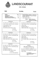 Landscourant van Aruba 1992, no. 08, DWJZ - Directie Wetgeving en Juridische Zaken