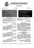 Landscourant van Aruba 1997, no. 11, DWJZ - Directie Wetgeving en Juridische Zaken
