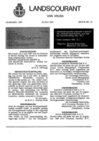 Landscourant van Aruba 1997, no. 15, DWJZ - Directie Wetgeving en Juridische Zaken