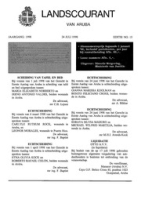 Landscourant van Aruba 1998, no. 15, DWJZ - Directie Wetgeving en Juridische Zaken