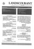 Landscourant van Aruba 2003, no. 01, DWJZ - Directie Wetgeving en Juridische Zaken