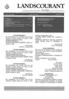 Landscourant van Aruba 2003, no. 07, DWJZ - Directie Wetgeving en Juridische Zaken