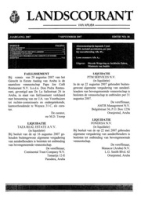 Landscourant van Aruba 2007, no. 18, DWJZ - Directie Wetgeving en Juridische Zaken