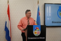 COVID-19 Gobierno di Aruba, Conferencianan di prensa, 2020-03-13, potret # 02