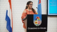COVID-19 Gobierno di Aruba, Conferencianan di prensa, 2020-03-25, potret # 09