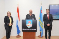 COVID-19 Gobierno di Aruba, Conferencianan di prensa: Aruba ta habri frontera, 2020-06-10, potret # 23