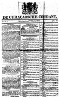 De Curacaosche Courant (8 Maart 1817)
