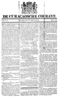 De Curacaosche Courant (5 April 1817)