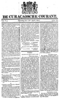 De Curacaosche Courant (12 April 1817)