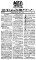 De Curacaosche Courant (19 April 1817)