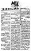 De Curacaosche Courant (26 Juli 1817)